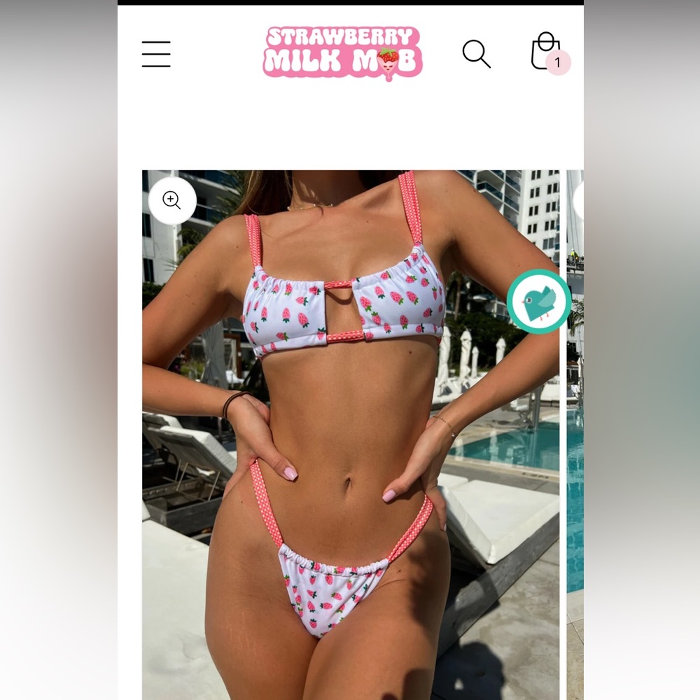 Strawberry Milk Mob bikini